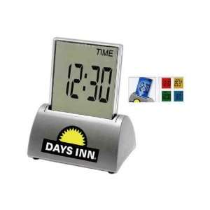  Multi function touch screen executive metal desk clock 