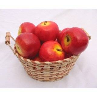 12 Piece Red Apple Decorative Fruit
