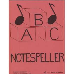  Avsharian ABC Notespeller, Bk. 1 Musical Instruments