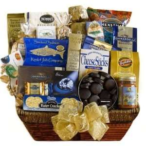   Selection Gourmet Food Basket   Valentines or Easter Gift Idea