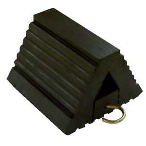 IHS EX 11 Extruded Rubber Wheel Chock, 8 1/2 Width, 6 Height, 8 1/2 