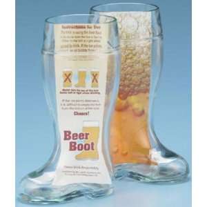  1.0L Glass Beer Boots   set of 8 Toys & Games
