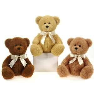  Assorted Color Sitting Bears W/Ribbon Case Pack 24 Toys & Games