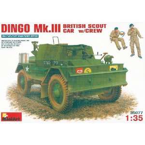    35077 1/35 Dingo Mk.III British Scout Car w/Crew Toys & Games