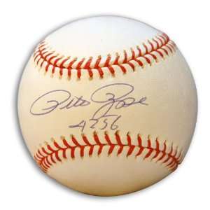  Pete Rose Cincinnati Reds Signed MLB Baseball 4256 