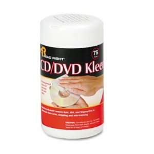 Advantus CD/DVD Kleen Cleaner Wet Wipes REARR1420  Kitchen 