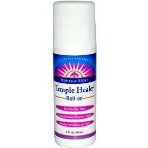    Heritage Store Massage Oils Temple Healer 3 fl. oz. roll on Beauty