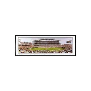   at Paul Brown Framed Panoramic Licensed Stadium Pos