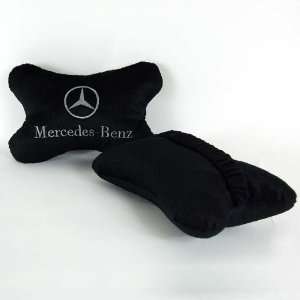 Mercedes benz Car Seat Neck Pillow Cushion 2pc Set 