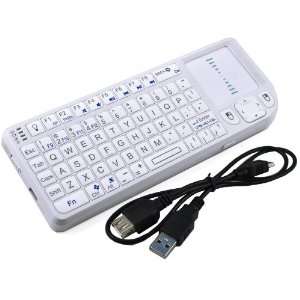   (Built in TouchPad/Laser Pointer)   White