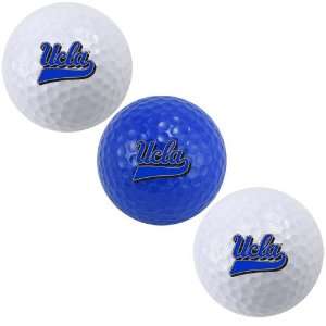  UCLA Bruins 3 Pack Golf Balls