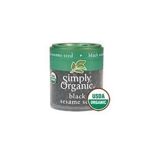 Simply Organic, Mini, Organic, Black Sesame Seed, .78 Oz (Pack of 6 