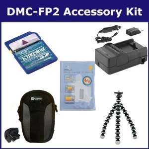  Panasonic Lumix DMC FP2 Digital Camera Accessory Kit 