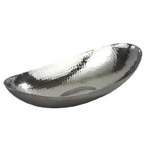  by 7 by 3 Inch Stainless Steel Oval Fruit Bowl