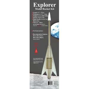  Sunward Explorer Model Rocket Kit Toys & Games