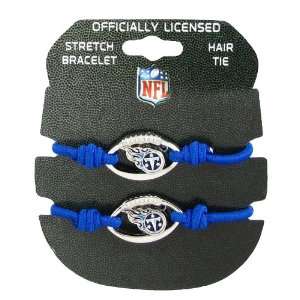  Tennessee Titans   NFL Stretch Bracelets / Hair Ties 