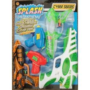  Splash 5 Piece Multipack Squirt Gun Set Toys & Games