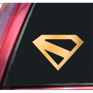  Superman Kingdom Come Vinyl Decal Sticker   Mirror Gold 