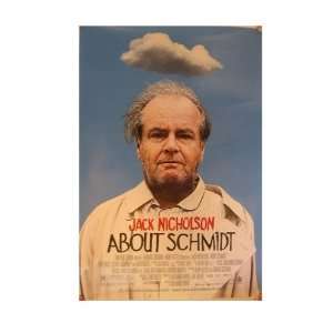  About Schmidt Poster Jack Nicholson Movie 