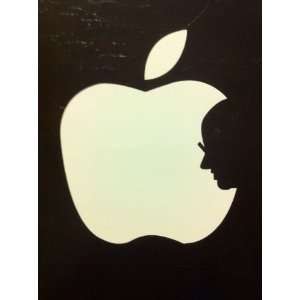  Apple Steve Jobs Decal 3.5 x 2.8 