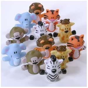  Zoo Animal Finger Puppets Toys & Games