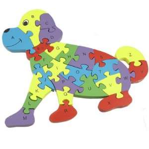   Plastic DIY 3D Dog Jigsaw Puzzle Toy 26 Pcs for Children Toys & Games