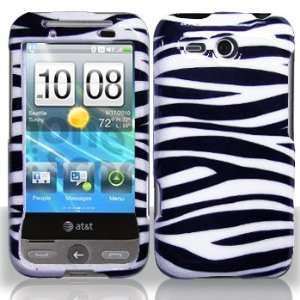Cuffu HTC Freestyle (AT&T) Black White Zebra Snap On Protective Case 
