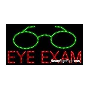 Eye Exam LED Sign