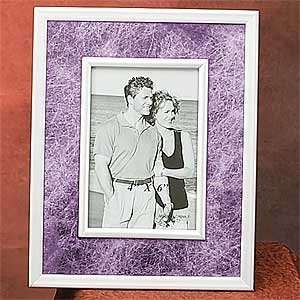   Fabric Design Picture Frame Collectible Photograph