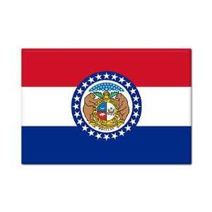 Missouri State Flag Fridge Magnet 