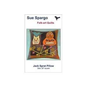    Sue Spargo Patterns Jack Sprat Pillow 20X20