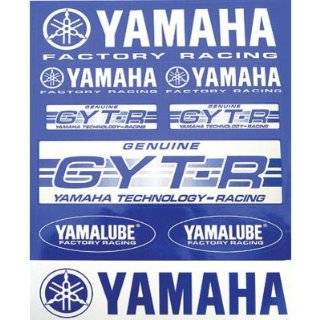  Factory Effex Logo 5 Pack Stickers   Yamaha 06 90202 