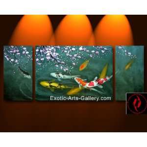  Koi Fish Painting Koi Painting Fish Painting Feng Shui Painting 