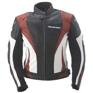  Fieldsheer Kinowa Leather Jacket   54/Red/White/Black Automotive