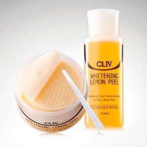  CLIV Whitening Lemon Peel 70ml with 40 pads by BRTC 