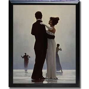  Dance Me to the End of Love by Jack Vettriano Black Framed 