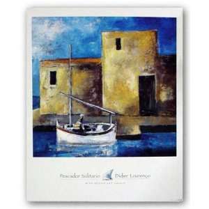  Pescador Solitario Poster Print