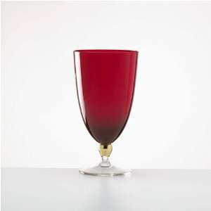 Touch of Gold Berry Iced Beverage Glass (Set of 4 