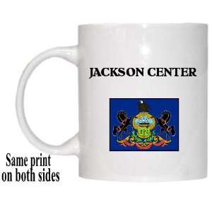  US State Flag   JACKSON CENTER, Pennsylvania (PA) Mug 