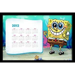 Spongebob SquarePants, 2012 Calendar , 20 x 30 Framed Poster Print