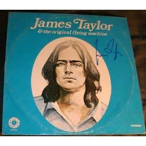  James Taylor Original Flying Machine Signed Auto Album 