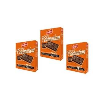 Praeventia Dark Chocolate Chip 70% Cocoa Cookies  7 Pouches Per Box (3 