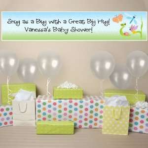  Banner   Snug As A Bug Personalized Baby Shower Banner 