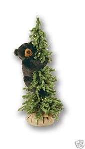 40 Ditz Pre Lit Christmas Tree w/ Black Bear  