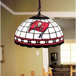 Tampa Bay Buccaneers NFL Stained Glass Hanging Ceiling Lamp  