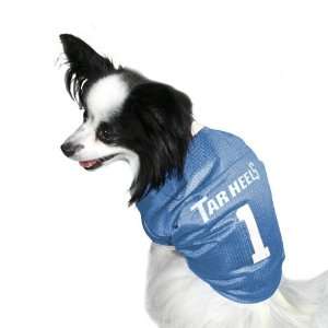   Tar Heels (UNC) #1 Sky Blue Dog Football Jersey