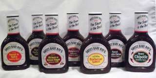 Sweet Baby Rays Barbecue Sauce Variety Pack 7 Bottles  