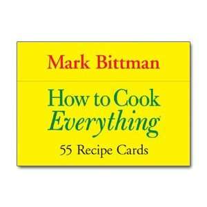  How to Cook Everything  55 Recipe Cards