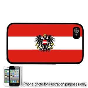  Austria Austrian Flag Apple iPhone 4 4S Case Cover Black 