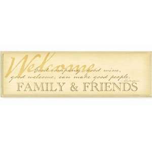 Shakespeare Welcome Wooden Sign 